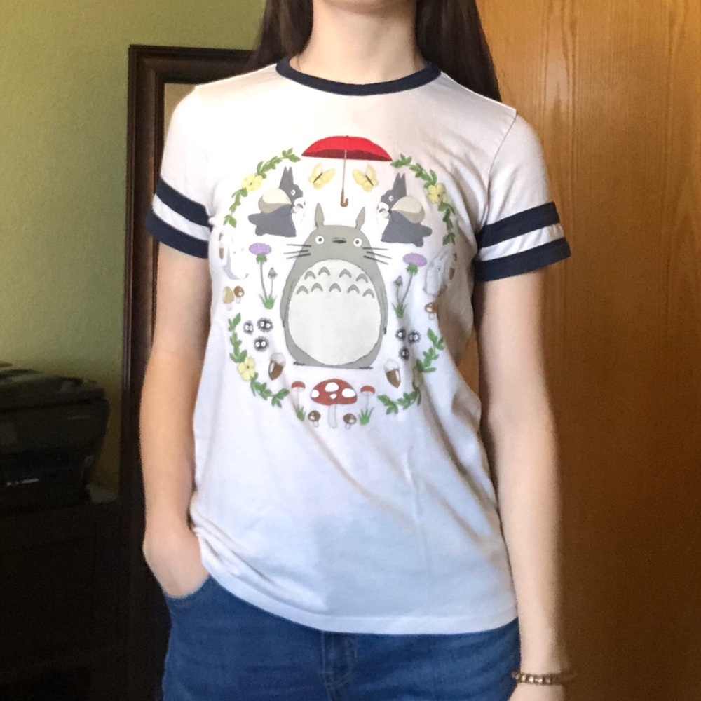 Super cute Totoro t-shirt from Hot topic.